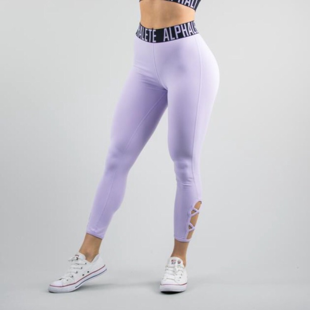 New Alphalete cross leggings